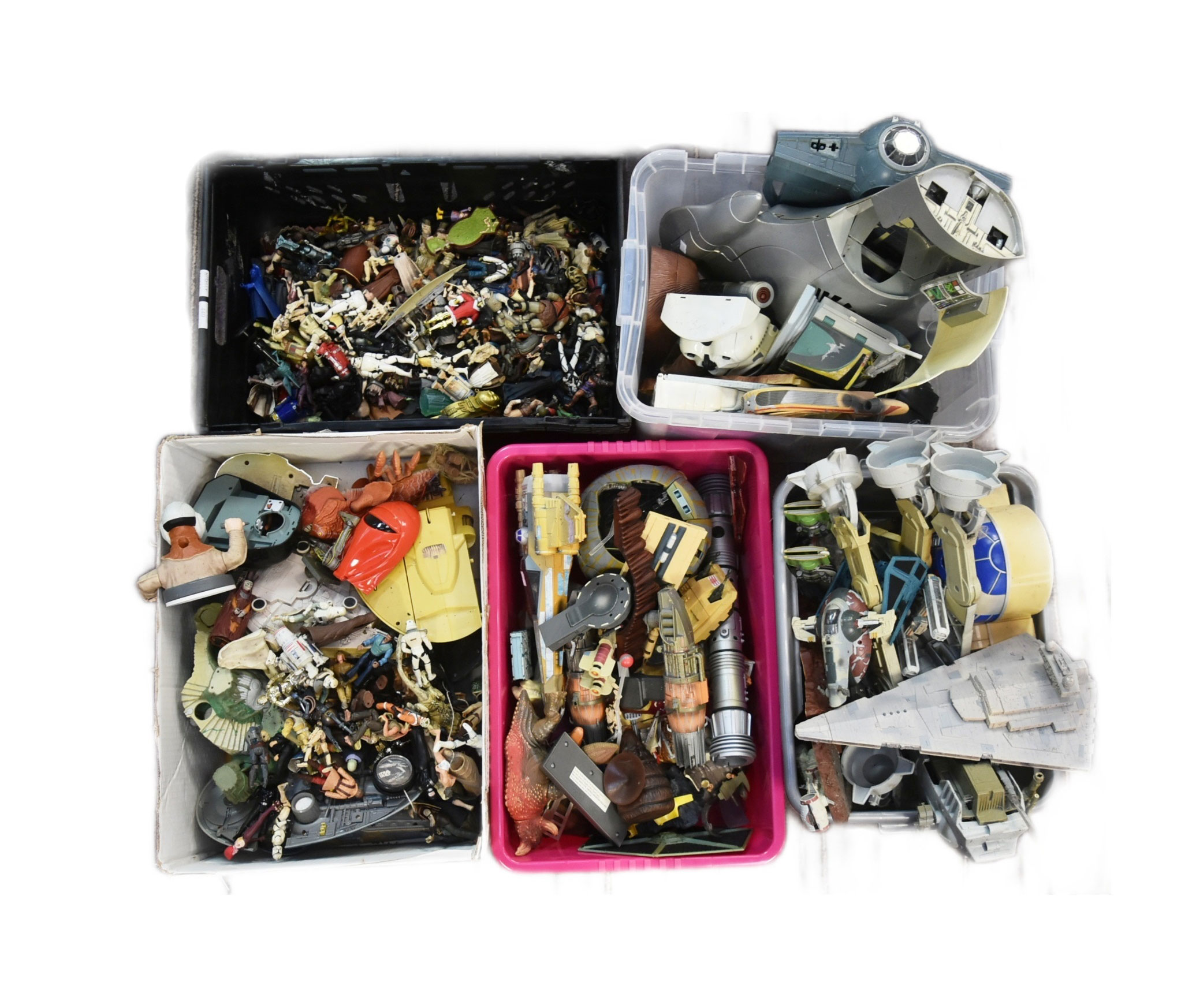 Star Wars – Large Collection of Action Figures & Playsets