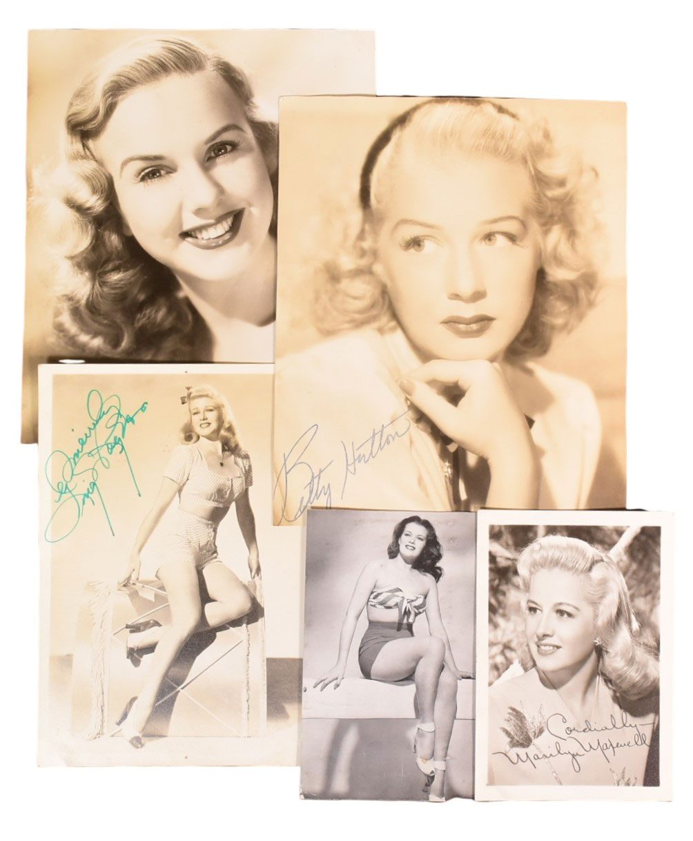 hollywood autograph collection