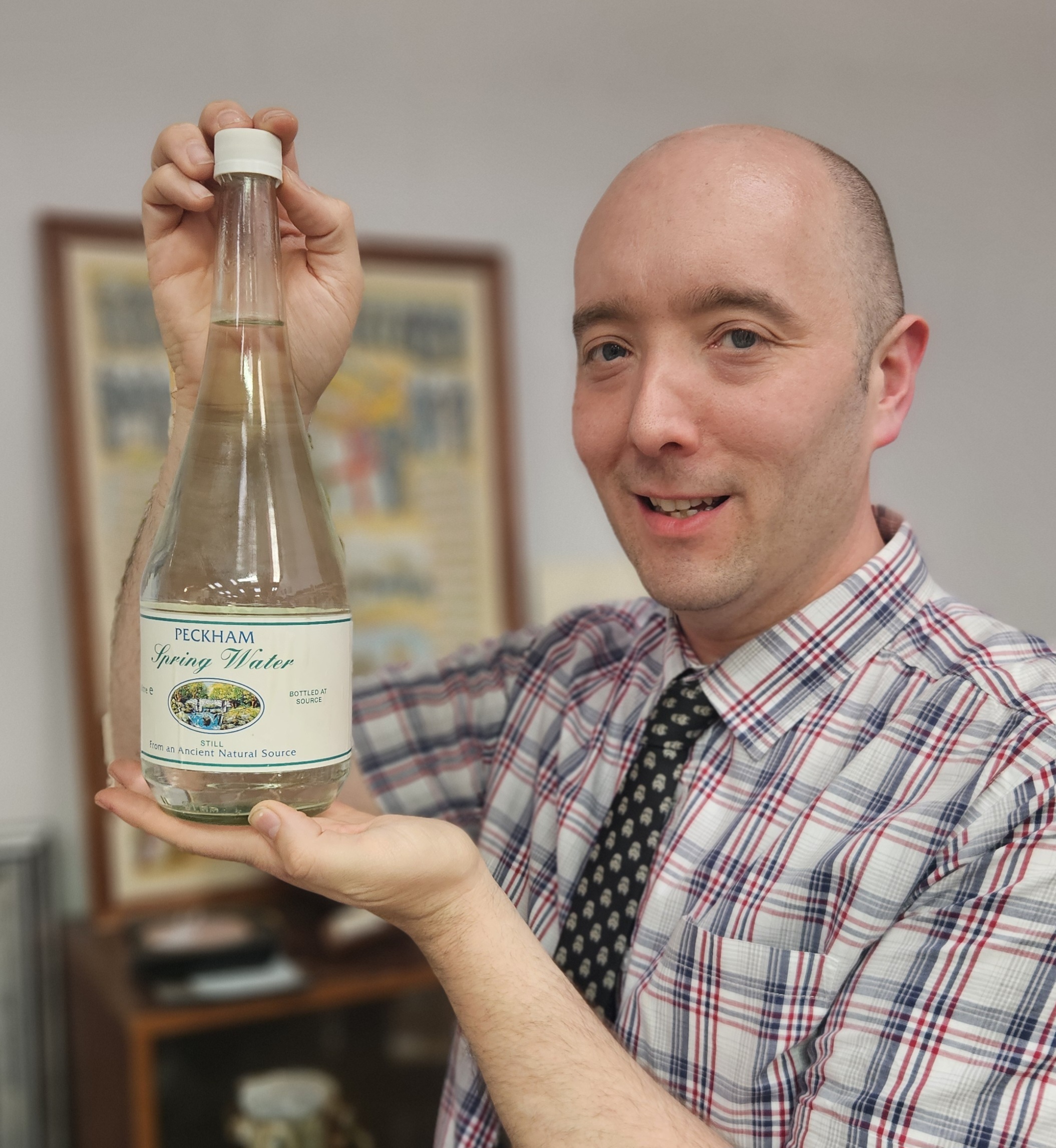 “Lovely Jubbly!” Original Bottle of ‘Peckham Spring’ Water Heads to Auction