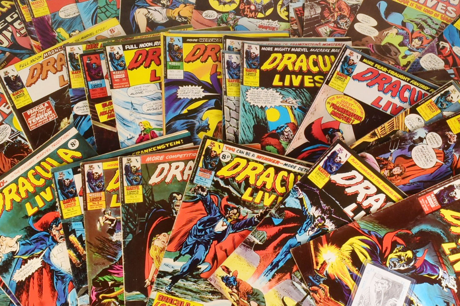 Dracular Lives Vintage Marvel Comic