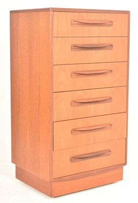 Lot 412 - G-PLAN - FRESCO RANGE - MID CENTURY PEDESTAL CHEST OF DRAWERS
