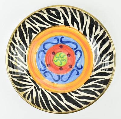 Lot 542 - MARY ROSE YOUNG - TWO VINTAGE CERAMIC WALL CHARGERS