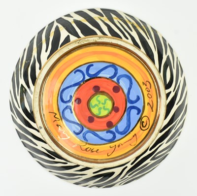 Lot 542 - MARY ROSE YOUNG - TWO VINTAGE CERAMIC WALL CHARGERS