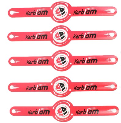 Lot 32 - DOCTOR WHO - KERBLAM! - PRODUCTION USED PROP LABELS