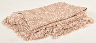 Lot 341 - VINTAGE HAND WOOLLEN WELSH BLANKET