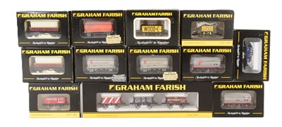Lot 21 - MODEL RAILWAY - COLLECTION OF GRAHAM FARISH N GAUGE ROLLING STOCK