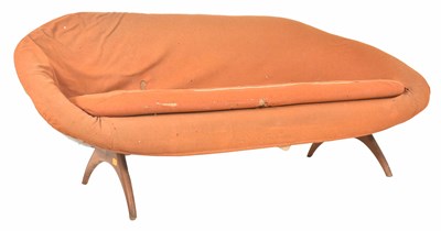 Lot 151 - WALTER S. CHENERY FOR LURASHELL - MID CENTURY 1970S SOFA