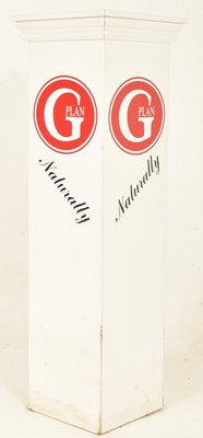 Lot 288 - G-PLAN CONTEMPORARY VENEERED DISPLAY COLUMN STAND