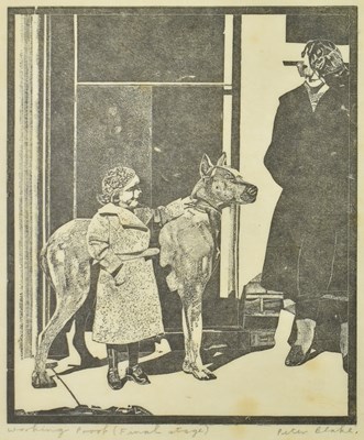 Lot 7 - PETER BLAKE (B. 1932) - MIDGET - WORKING PROOF FINAL STAGE
