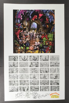 Lot 92 - WALLACE & GROMIT CURSE OF THE WERE-RABBIT - SIGNED PRINT