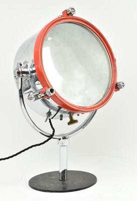 Lot 19 - FRANCIS SEARCHLIGHT - RETRO 20TH CENTURY INDUSTRIAL SEARCH LIGHT LAMP