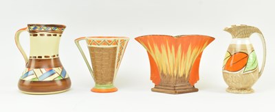 Lot 454 - MYOTT, SON & CO. FOUR PIECES OF 1930S ART DECO CERAMICS