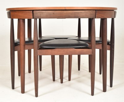 Lot 300 - HANS OLSEN FOR FREM ROJLE - ROUNDETTE TABLE & CHAIRS
