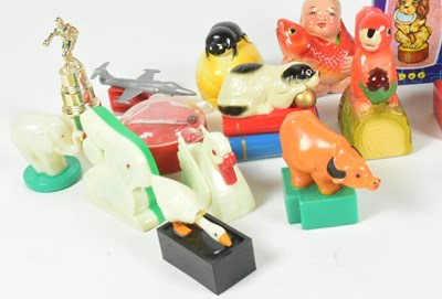 Lot 454 - COLLECTION OF VINTAGE NOVELTY PENCIL SHARPENERS