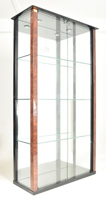 Lot 115 - PAUL MICHEL - 1970S FRENCH DESIGNER GLASS CABINET