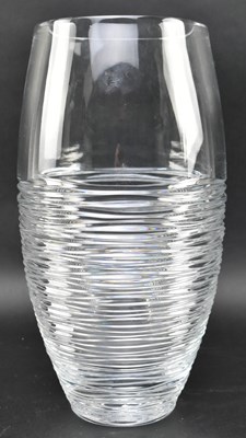 Lot 137 - JASPER CONRAN FOR STUART CRYSTAL - GLASS VASE