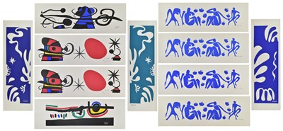 Lot 49 - MATISSE & MIRO - COLLECTION OF 11 VINTAGE SCREENPRINTS
