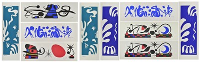 Lot 93 - MATISSE & MIRO - COLLECTION OF TEN VINTAGE SCREENPRINTS