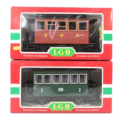 Lot 109 - MODEL RAILWAY – LEHMANN LGB G SCALE MODELS