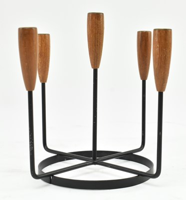Lot 92 - RETRO 20TH CENTURY CENTREPIECE DANISH DESIGNED CANDLESTICK HOLDER
