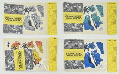 Lot 109 - TUFF TIMES - FOUR VINTAGE STICKER & BOOK COLLECTIONS, UNOPENED