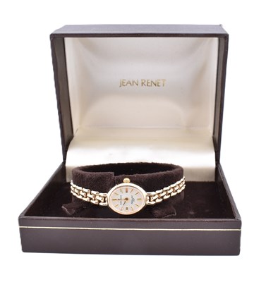 Lot 214 - HALLMARKED 9CT GOLD SOVEREIGN LADIES WRISTWATCH