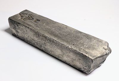 Lot 20 - DUTCH (V.O.C.) SILVER INGOT BAR SALVAGE ROOSWIJK CARGO CIRCA 1739