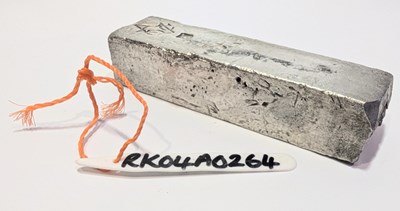Lot 5 - DUTCH (V.O.C.) SILVER INGOT BAR SALVAGE ROOSWIJK CARGO CIRCA 1739