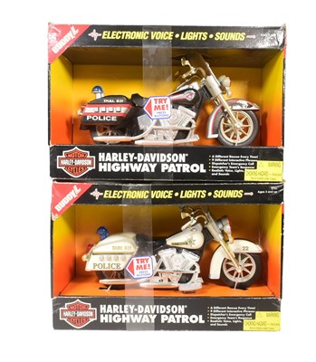 Lot 367 - HARLEY DAVIDSON - X2 HIGHWAY PATROL ELECTRONIC MOTORCYCLES