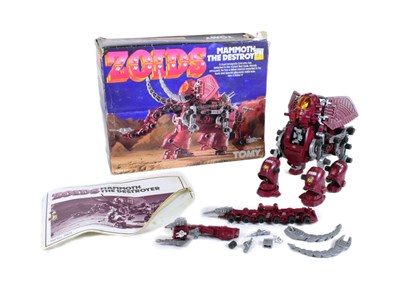 Lot 438 - ZOIDS - VINTAGE TOMY ZOIDS - MAMMOTH THE DESTROYER