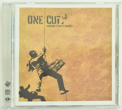 Lot 141 - ONE CUT - GRAND THEFT AUDIO - CD - BANKSY COVER ART WORK