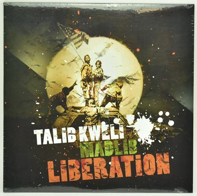 Lot 147 - TALIB KWELI & MADLIB - LIBERATION VINYL LP - BANKSY COVER ART