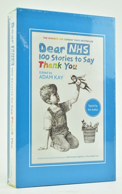 Lot 150 - ADAM KAY - DEAR NHS - 100 STORIES TO SAY THANK YOU BOOK