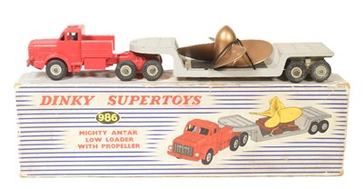 Lot 24 - DIECAST - VINTAGE DINKY SUPERTOYS DIECAST MIGHTY ANTAR LOW LOADER