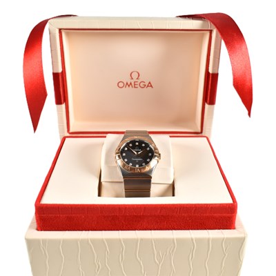 Lot 19 - OMEGA CONSTELLATION 18CT ROSE GOLD WRISTWATCH