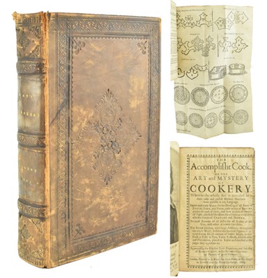 Lot 230 - COOKERY. 1665 THE ACCOMPLISHT COOK, OR THE ART AND MYSTERY OF COOKERY, ROBERT MAY 2ND EDITION