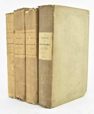 Lot 289 - SCOTTISH HISTORY. 1824 THE HISTORY OF SCOTLAND BY JAMES AIKMAN, FIRST ED. IN FOUR VOLUMES