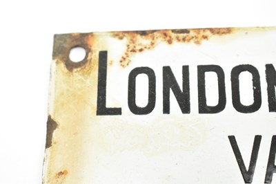 Lot 56 - LONDON ELECTRICITY BOARD - DANGER ENAMEL SIGN