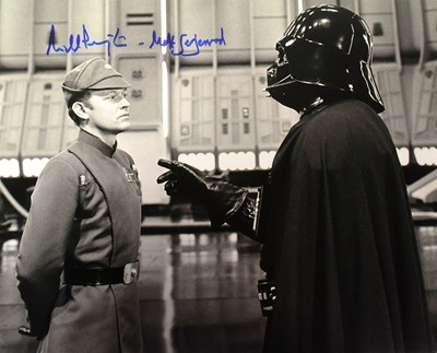 Lot 117 - STAR WARS - MICHAEL PENNINGTON - AUTOGRAPHED 11X14" PHOTOGRAPH