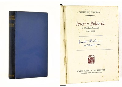 Lot 31 - GRAHAM, WINSTON. 1950 JEREMY POLDARK SIGNED FIRST EDITION