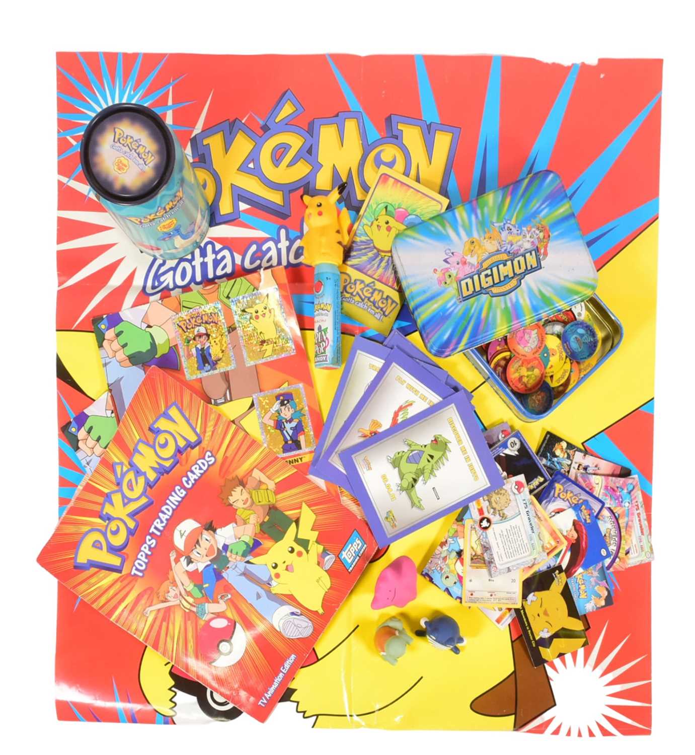 Lot 473 - POKEMON - COLLECTION OF VINTAGE POKEMON MEMORABILIA