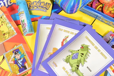 Lot 473 - POKEMON - COLLECTION OF VINTAGE POKEMON MEMORABILIA