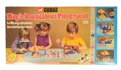 Lot 45 - VINTAGE CORGI MAGIC ROUNDABOUT PLAYGROUND