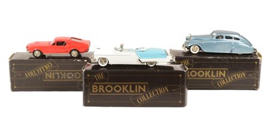 Lot 227 - DIECAST - X3 BROOKLIN MODELS 1/43 SCALE DIECAST MODEL CARS