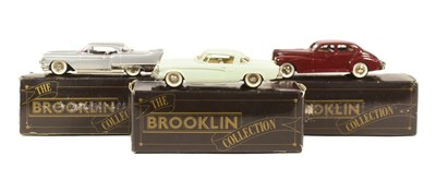 Lot 316 - DIECAST - X3 BROOKLIN MODELS 1/43 SCALE DIECAST MODEL CARS