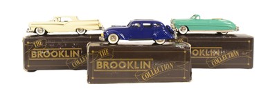 Lot 253 - DIECAST - X3 BROOKLIN MODELS 1/43 SCALE DIECAST MODEL CARS
