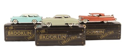 Lot 176 - DIECAST - X3 BROOKLIN MODELS 1/43 SCALE DIECAST MODEL CARS