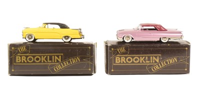Lot 211 - DIECAST - X2 BROOKLIN MODELS 1/43 SCALE DIECAST MODEL CARS