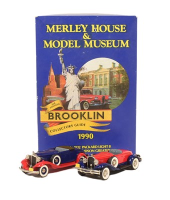 Lot 28 - DIECAST - BROOKLIN MODELS 1/43 SCALE DIECAST MODEL CARS