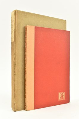 Lot 88 - WAR POETRY. TWO EARLY COLLECTIONS OF WW1 POETRY BY SIEGFRIED SASSOON